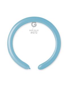 Pk100 Modelling Balloons Baby Blue #072 - D4.072.100