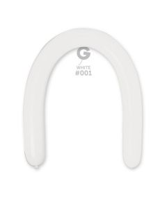 Pk50 Modelling Balloons White #001 - D6.001.50