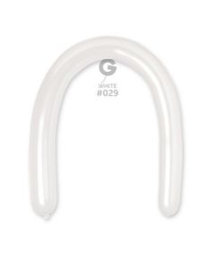 Pk50 Modelling Balloons Metallic White #029 - D6.029.50