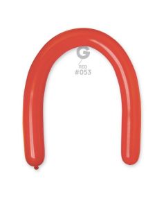 Pk50 Modelling Balloons Metallic Red #053 - D6.053.50