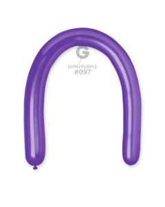 Pk50 Modelling Balloons Shiny Purple #097 - DB6.097.50