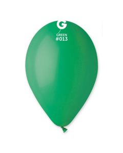 Pk50 Latex Balloons Green #013 - G120.013.50