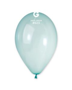 Pk50 Latex Balloons Crystal Green #023 - G120.023.50