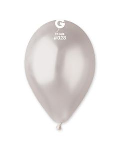 Pk50 Latex Balloons Metallic Pearl #028 - G120.028.50