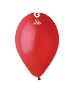 Pk50 Latex Balloons Red #045 - G120.045.50