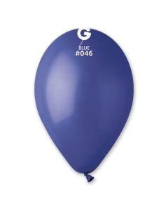 Pk50 Latex Balloons Blue #046 - G120.046.50