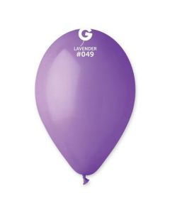 Pk50 Latex Balloons Lavender #049 - G120.049.50