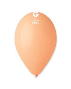 Pk50 Latex Balloons Peach #060 - G120.060.50