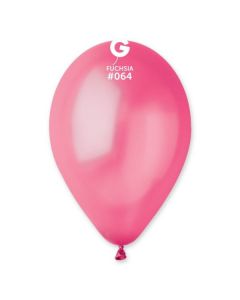 Pk50 Latex Balloons Metallic Fuchsia #064 - G120.064.50