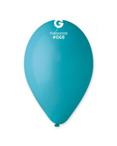 Pk50 Latex Balloons Turquoise #068 - G120.068.50