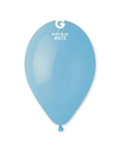 Pk50 Latex Balloons Baby Blue #072 - G120.072.50