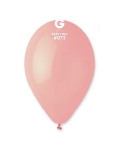 Pk50 Latex Balloons Baby Pink #073 - G120.073.50