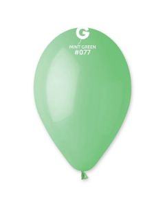 Pk50 Latex Balloons Mint Green #077 - G120.077.50