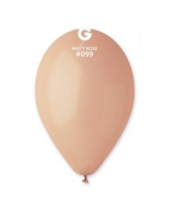 Pk50 Latex Balloons Misty Rose #099 - G120.099.50