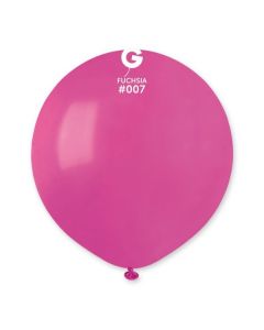 Pk25 Latex Balloons Fuchsia #007 - G19.007.25