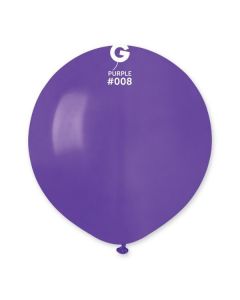 Pk25 Latex Balloons Purple #008 - G19.008.25