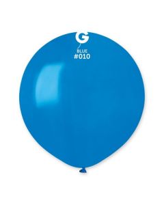 Pk25 Latex Balloons Blue #010 - G19.010.25