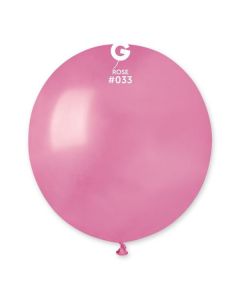 Pk25 Latex Balloons Metallic Rose #033 - G19.033.25