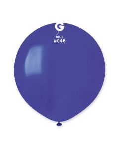 Pk25 Latex Balloons Blue #046 - G19.046.25