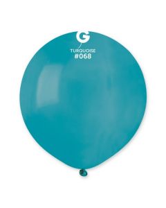 Pk25 Latex Balloons Turquoise #068 - G19.068.25