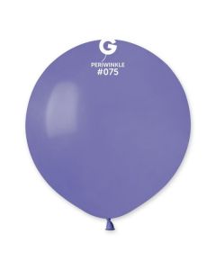 Pk25 Latex Balloons Periwinkle #075 - G19.075.25