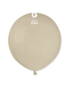 Pk25 Latex Balloons Latte #084 - G19.084.25