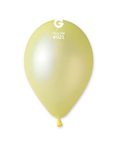 Pk50 Latex Balloons Neon Yellow #021 - GF120.021.50