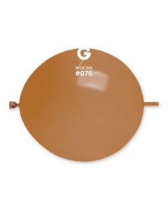 Pk50 Glink Balloons Mocha #076 - GL13.076.50