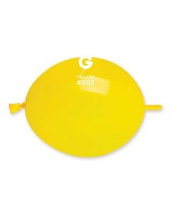 Pk100 Link Balloons Yellow #002 - GL6.002.100