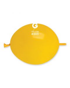 Pk100 Link Balloons Yellow #003 - GL6.003.100