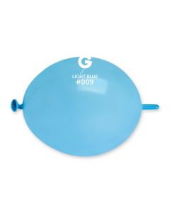 Pk100 Link Balloons Light Blue #009 - GL6.009.100