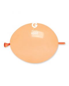 Pk100 Link Balloons Peach #060 - GL6.060.100